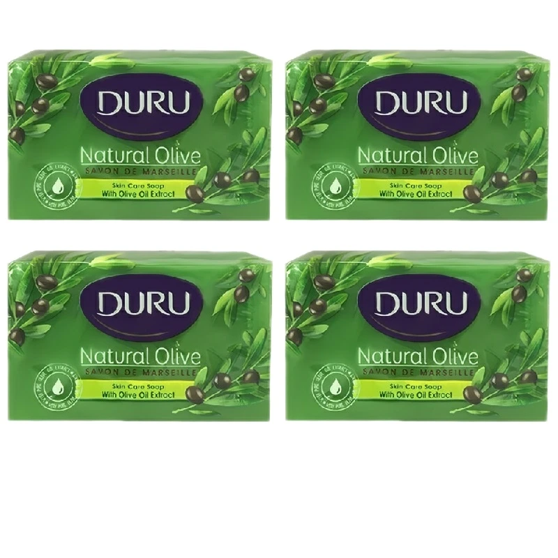 صابون شستشو دورو مدل زیتون تحت لیسانس وزن150 گرم مجموعه 4 عددی