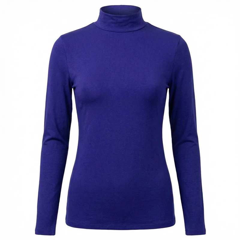 بلوز آستین بلند یقه ایستاده زنانه مدل 50