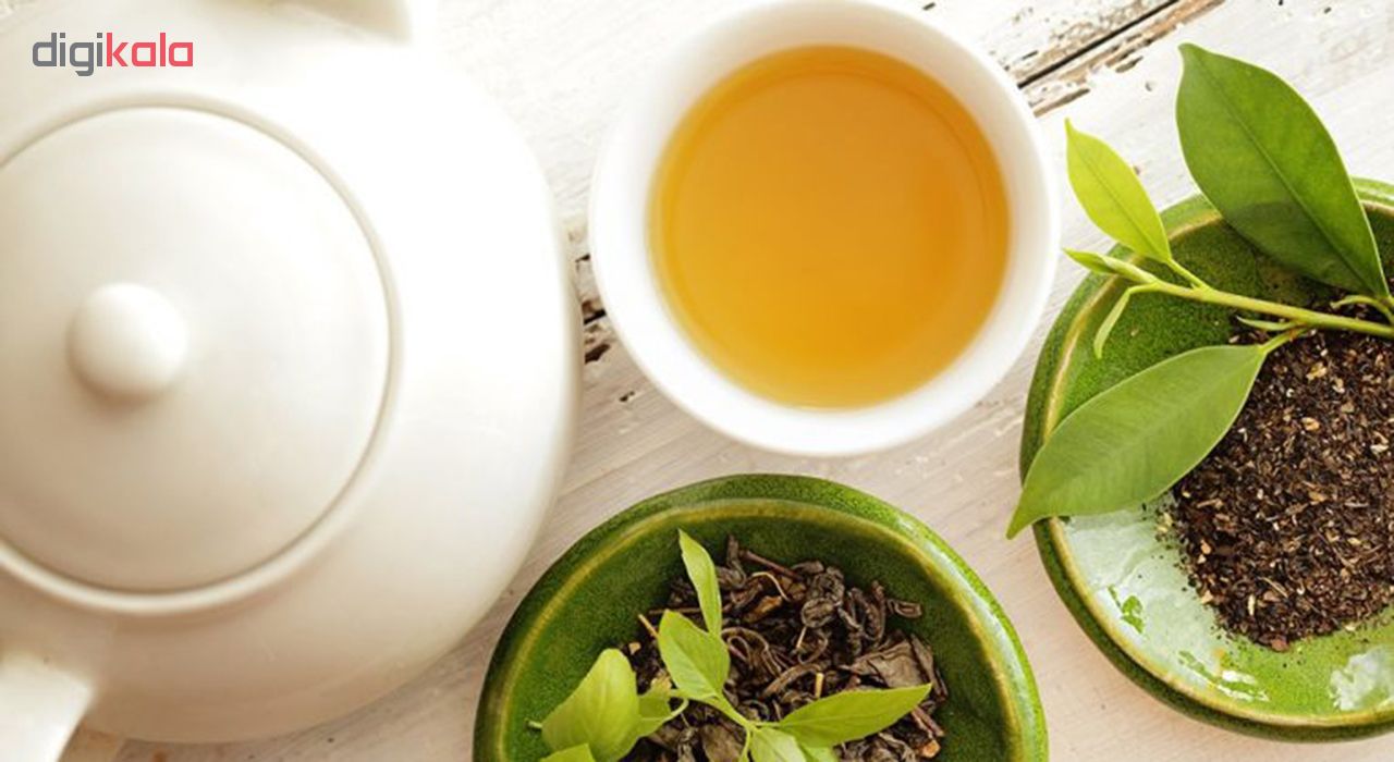 چای سبز احمد با عطر یاس بسته 100 گرمی