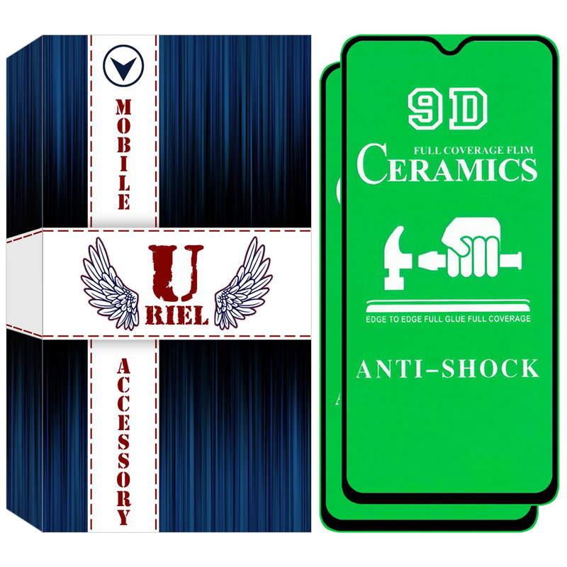 محافظ صفحه نمایش سرامیکی یوریل گلس مدل UCR-S مناسب برای گوشی موبایل سامسونگ Galaxy A26 بسته دو عددی