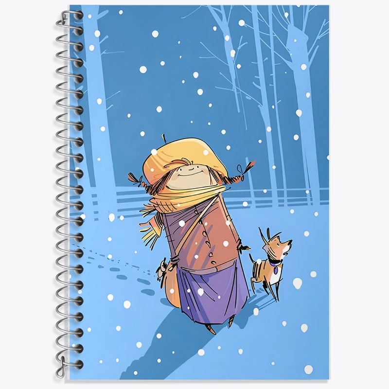 دفتر لغت 50 برگ خندالو طرح دخترانه کد F8351