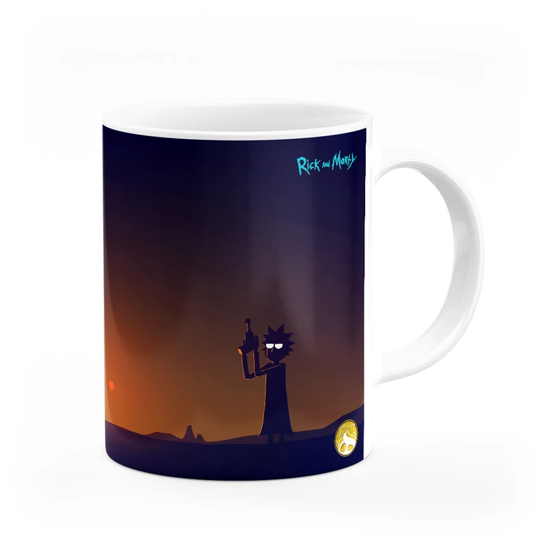 ماگ هومرو طرح ریک و مورتی مدل MG5902