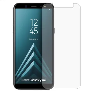 محافظ صفحه نمایش شیشه ای مدل Tempered مناسب برای گوشی موبایل سامسونگ Galaxy A6 2018