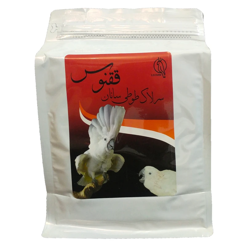 غذای کمکی طوطی سانان ققنوس کد C15 وزن 1.5 کیلوگرم