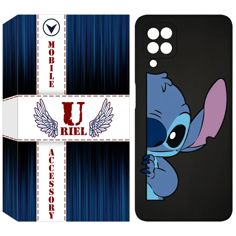 کاور یوریل مدل KSH کد 74 طرح استیچ مناسب برای گوشی موبایل سامسونگ Galaxy A22 4G / M32 4G / M22 4G