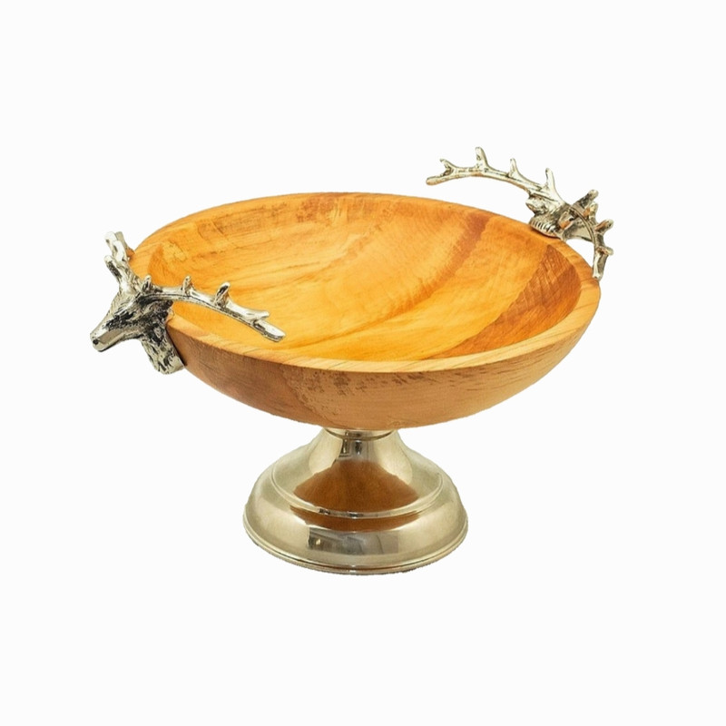 ميوه خوری مدل پايه دار طرح گوزن