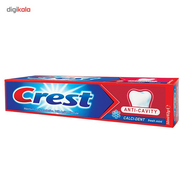 خمیر دندان کرست مدل Cavity Prot.fresh Mint حجم 50 میلی لیتر