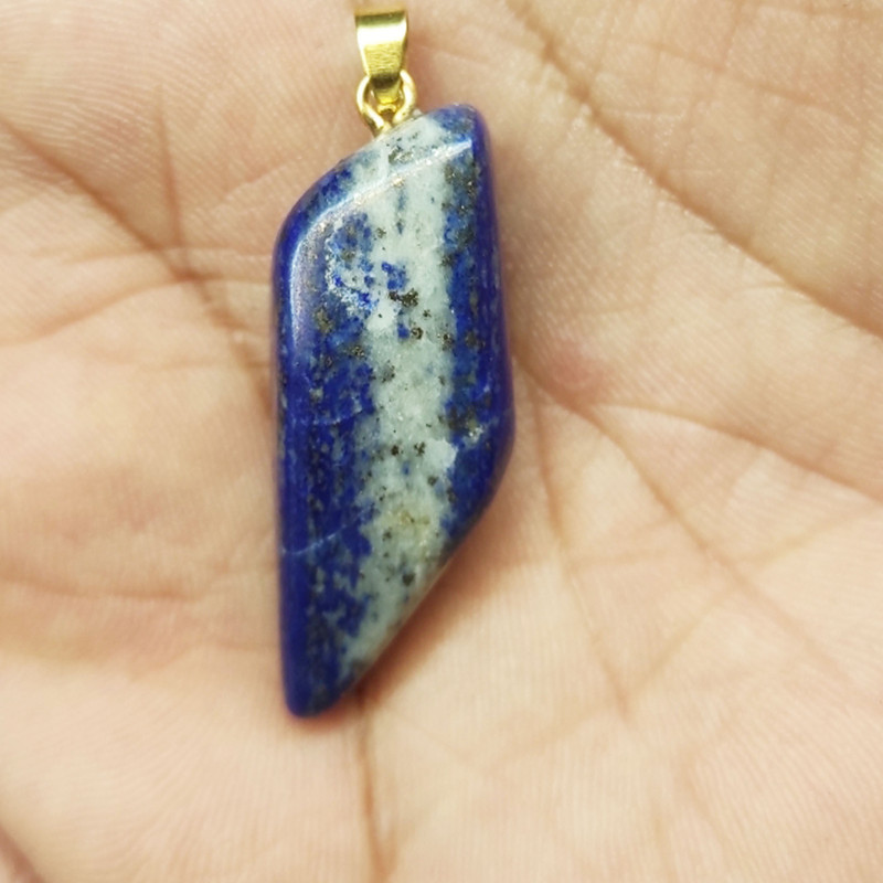 آویز گردنبند مدل سنگ لاجورد کد LC4710 آویز گردنبند مدل سنگ لاجورد کد LC4710