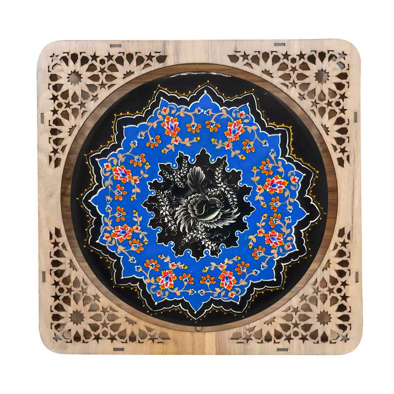 بشقاب دیوارکوب سفالی مدل 117008004