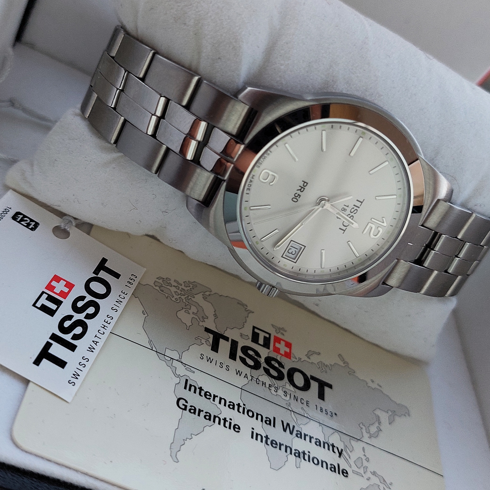 ساعت مچی عقربه‌ای مردانه تیسوت مدل T34.1.481.32