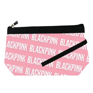 کیف لوازم آرایش زنانه طرح بلک پینک کد 100