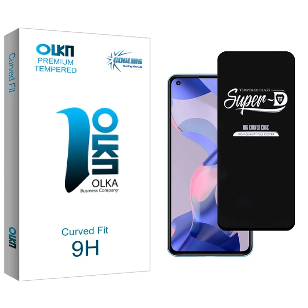 محافظ صفحه نمایش شیشه ای کولینگ مدل Olka Glass SuperD مناسب برای گوشی موبایل شیائومی 11 Lite 5G NE 2109119DG