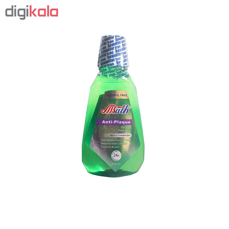 دهان شویه بس مدل anti plaque حجم 250 میلی لیتر