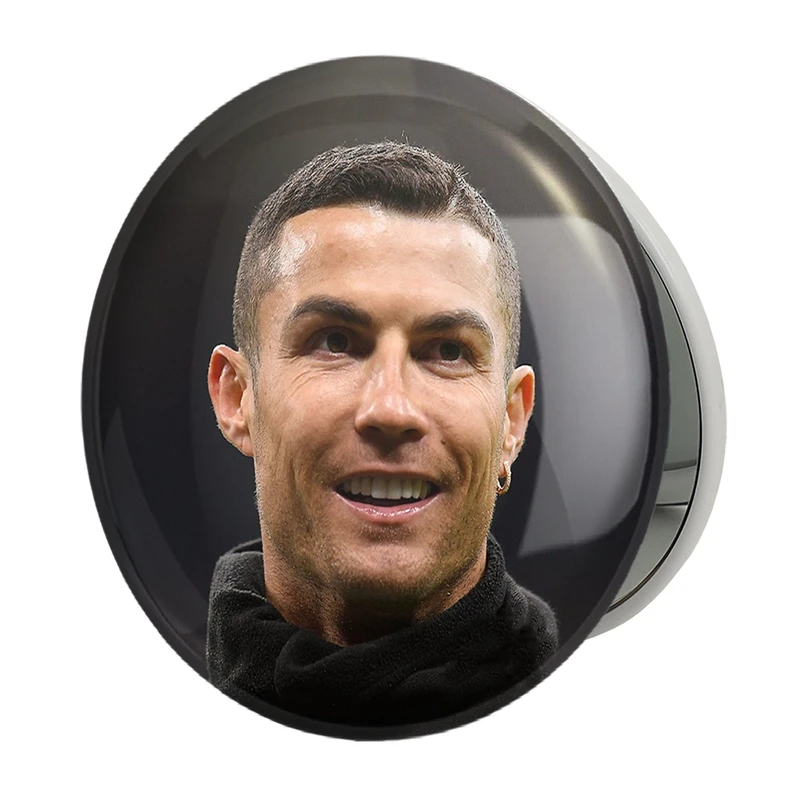 آینه جیبی خندالو طرح کریستیانو رونالدو مدل تاشو کد 13941 