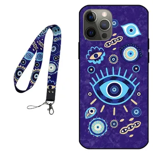 Megafone Devil Eye 0023 Cover For Apple iPhone 12 Pro Max Mobile Neckband 