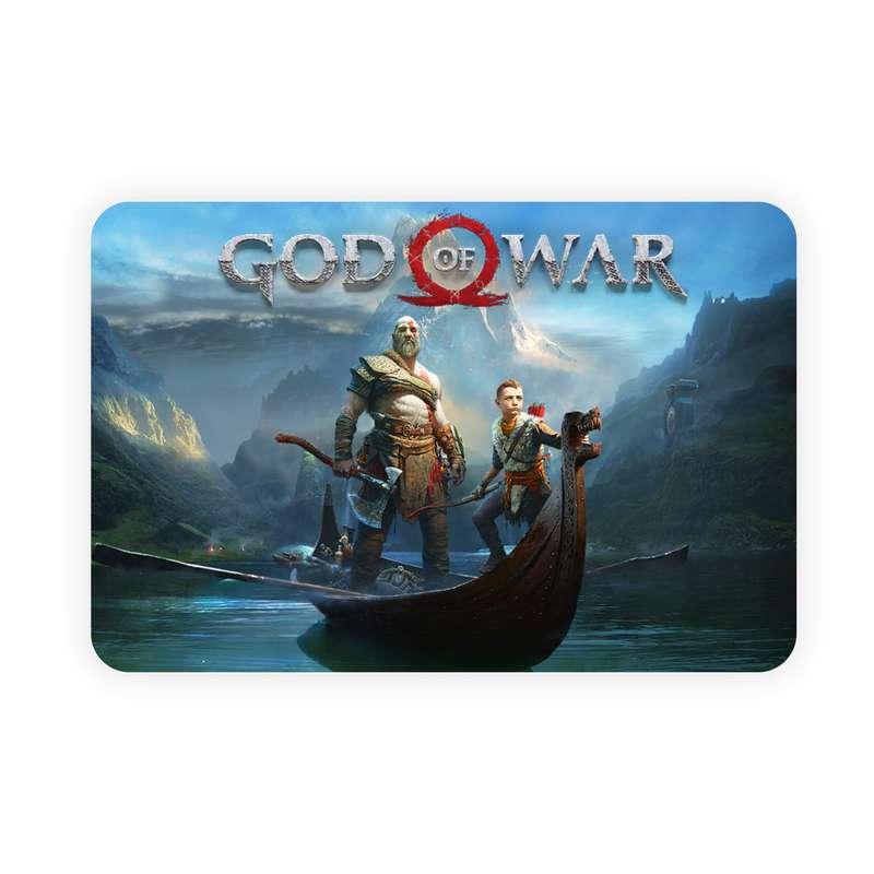 ماوس پد مدل بازیgod of war