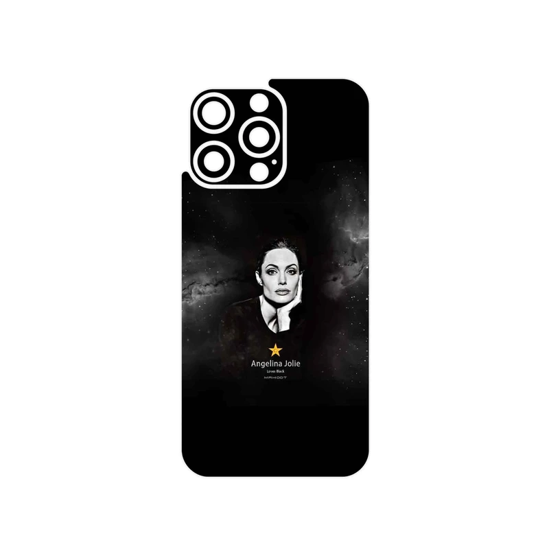 برچسب پوششی ماهوت مدل Angelina Jolie مناسب برای گوشی موبایل اپل iPhone 15 Pro Max