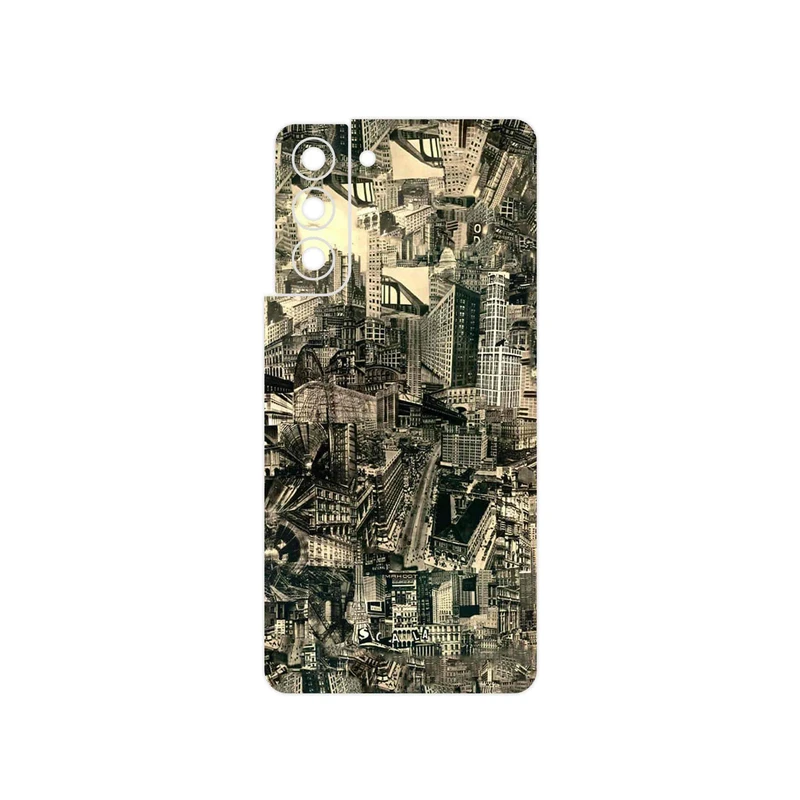برچسب پوششی ماهوت مدل Collage of Skyscraper مناسب برای گوشی موبایل سامسونگ Galaxy S21 5G