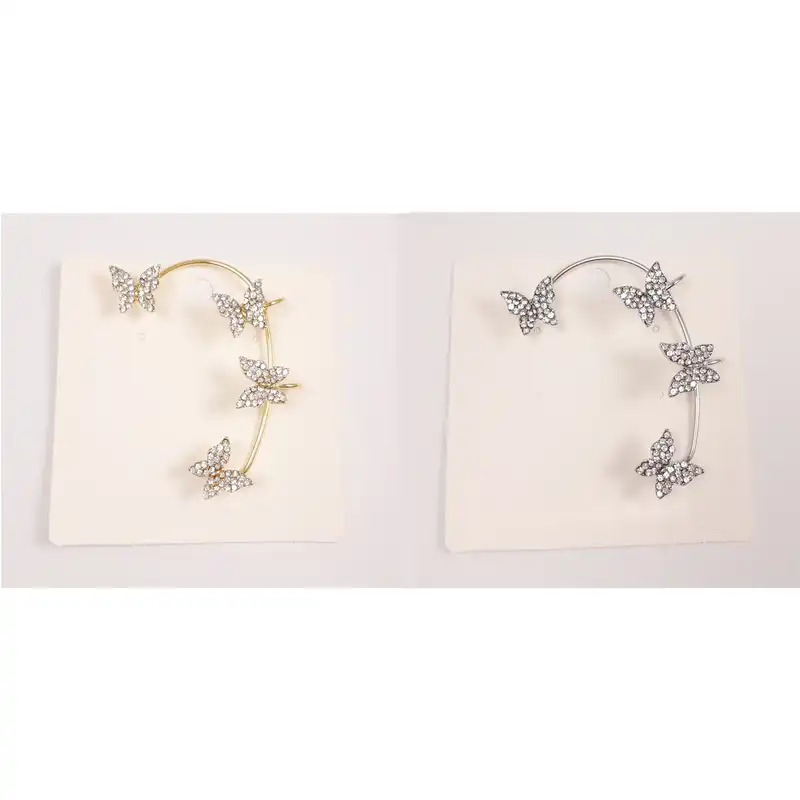 گوشواره زنانه مدل پروانه کد Ecns5L