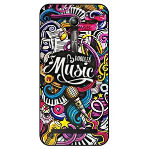 Megafone Music 8241 Cover For Asus Zenfone Go / ZB452KG