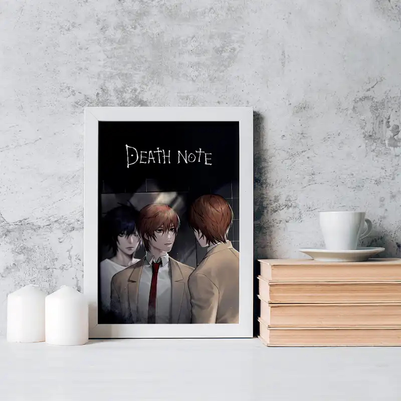 تابلو خندالو مدل لایت انیمه دفترچه مرگ کد 15770