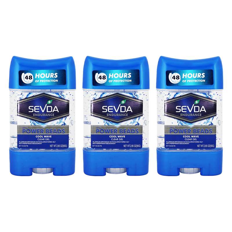 ژل شفاف ضد تعریق سودا مدل Endurance وزن 80 گرم مجموعه 3 عددی