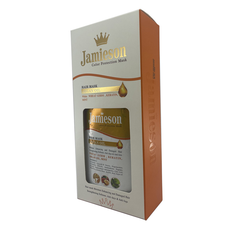 ماسک مو جیمیسون مدل کراتینه و جوانه گندم حجم 450 میلی لیتر