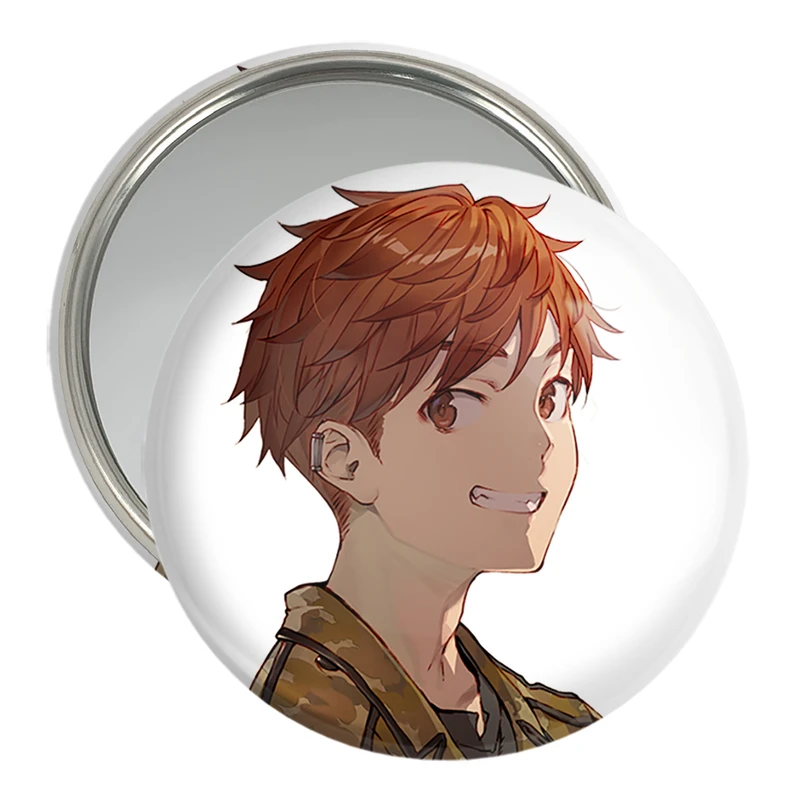 آینه جیبی خندالو مدل هاروتو انیمه 86 کد 33796