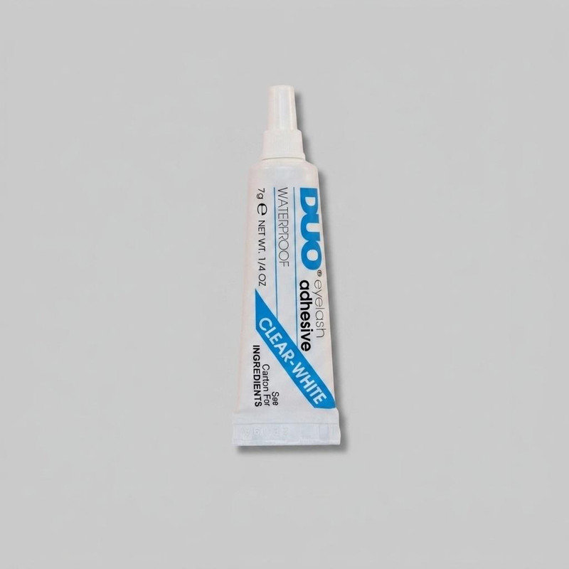 چسب مژه مصنوعی مدل Clear-White مقدار 7 گرم