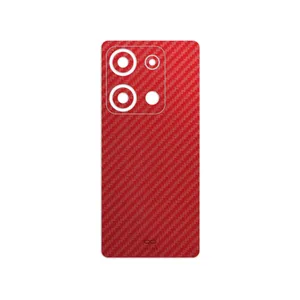 MAHOOT Red-Fiber Cover Sticker for Xiaomi Redmi Note 14S