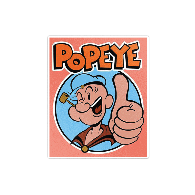 استیکر لپ تاپ ماسا دیزاین طرح popeye مدل STKA00275