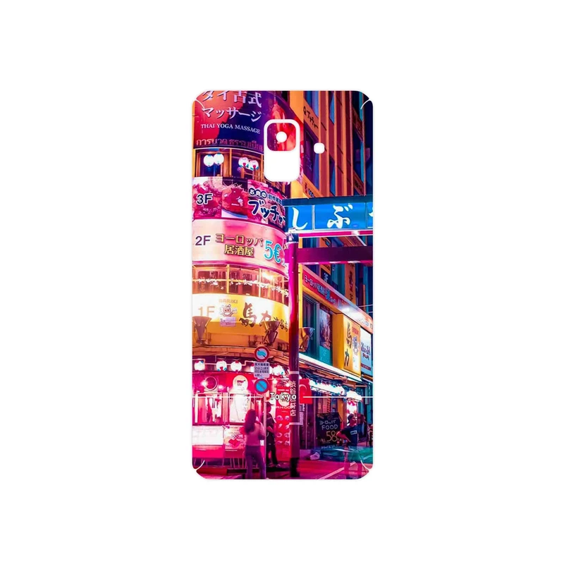 برچسب پوششی ماهوت مدل Tokyo City مناسب برای گوشی موبایل سامسونگ Galaxy A6 2018