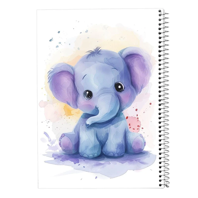 دفتر ژورنال نویسی 50 برگ مدوپد مدل نقطه ای طرح موجودات فانتزی کد DF17136