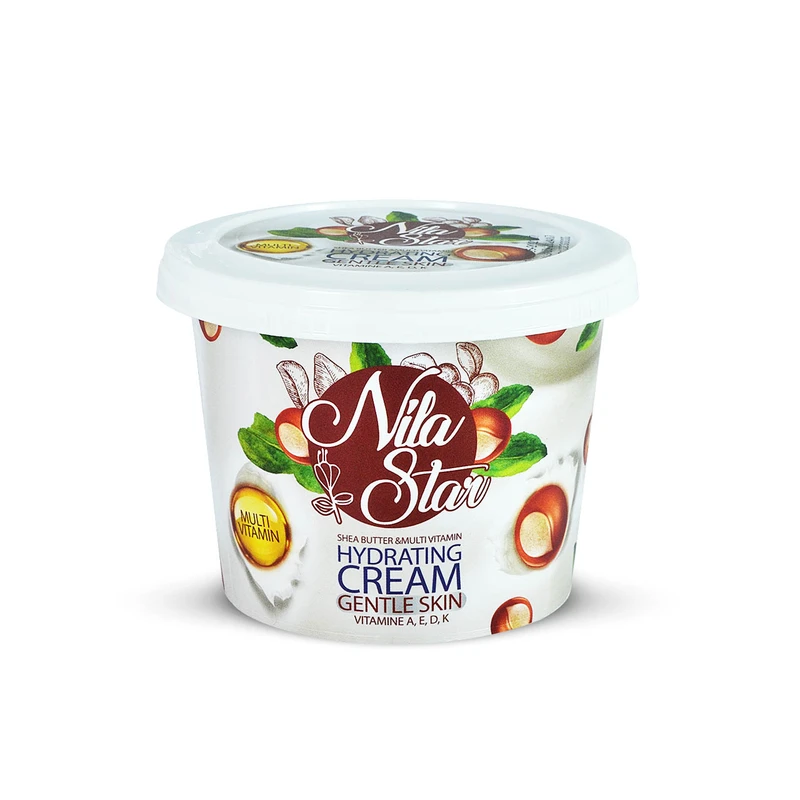 کرم مرطوب کننده نیلا استار مدل Sheabutter & Multivitamin حجم 250 میلی لیتر