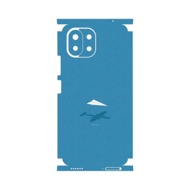 برچسب پوششی ماهوت مدل Minimal Paper Airplane-FullSkin مناسب برای گوشی موبایل شیائومی 11 Lite 5G NE