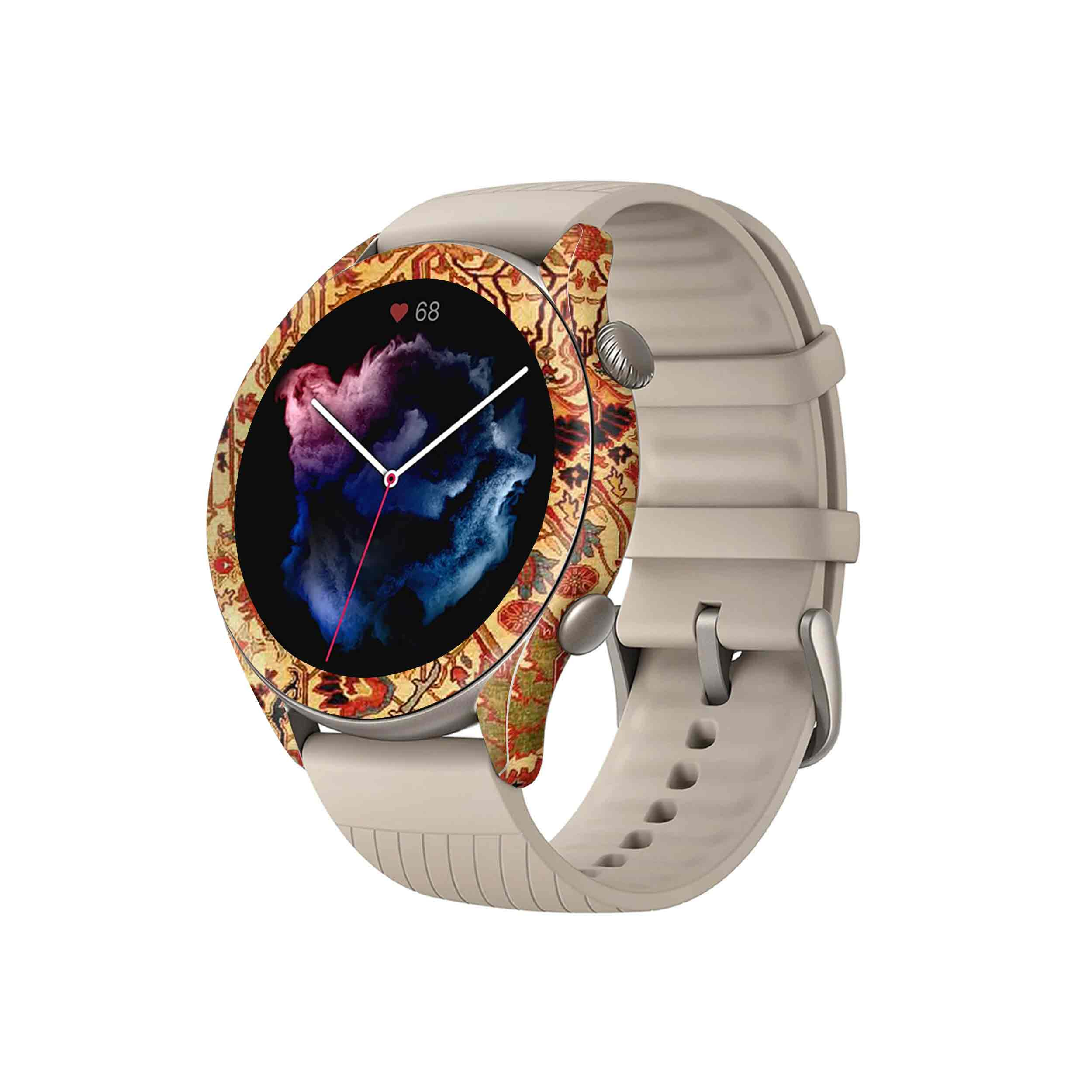 برچسب ماهوت طرح Iran-Carpet2 مناسب برای ساعت هوشمند آمازفیت GTR 3