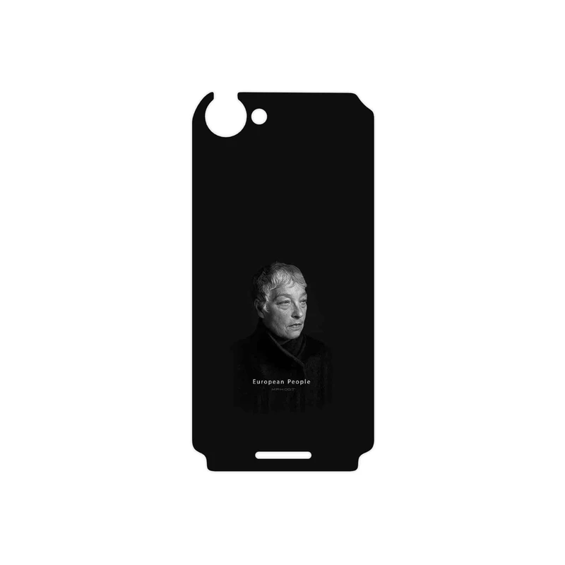 برچسب پوششی ماهوت مدل Portrait of a European Woman مناسب برای گوشی موبایل سونی Xperia L