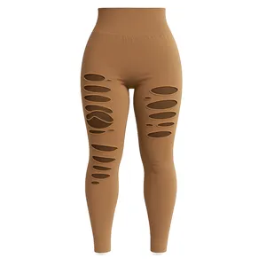 لگینگ ورزشی پشت‌چین‌دار زنانه مدل seemles-