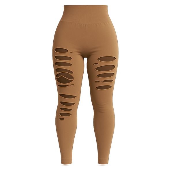 لگینگ ورزشی پشت‌چین‌دار زنانه مدل seemles-