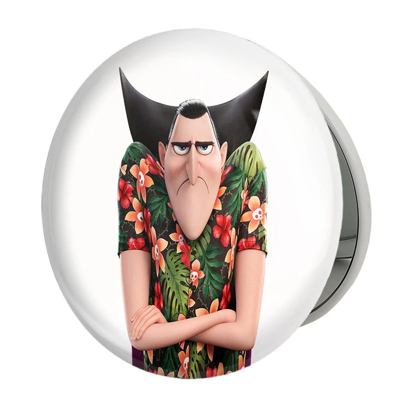 آینه جیبی خندالو طرح هتل ترانسیلوانیا Hotel Transylvania مدل تاشو کد 3758 