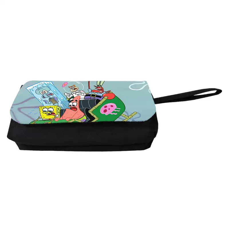 جامدادی مدل دوزیپ طرح باب اسفنجی کد NI177