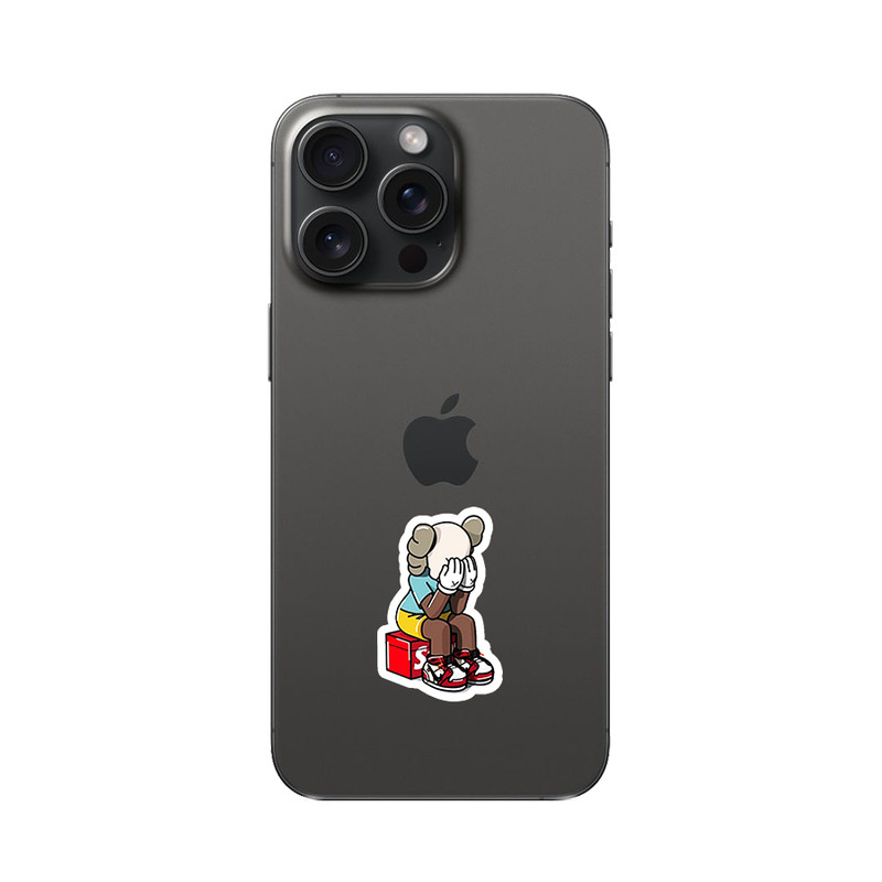 استیکر لپ تاپ و موبایل مدل Kaws