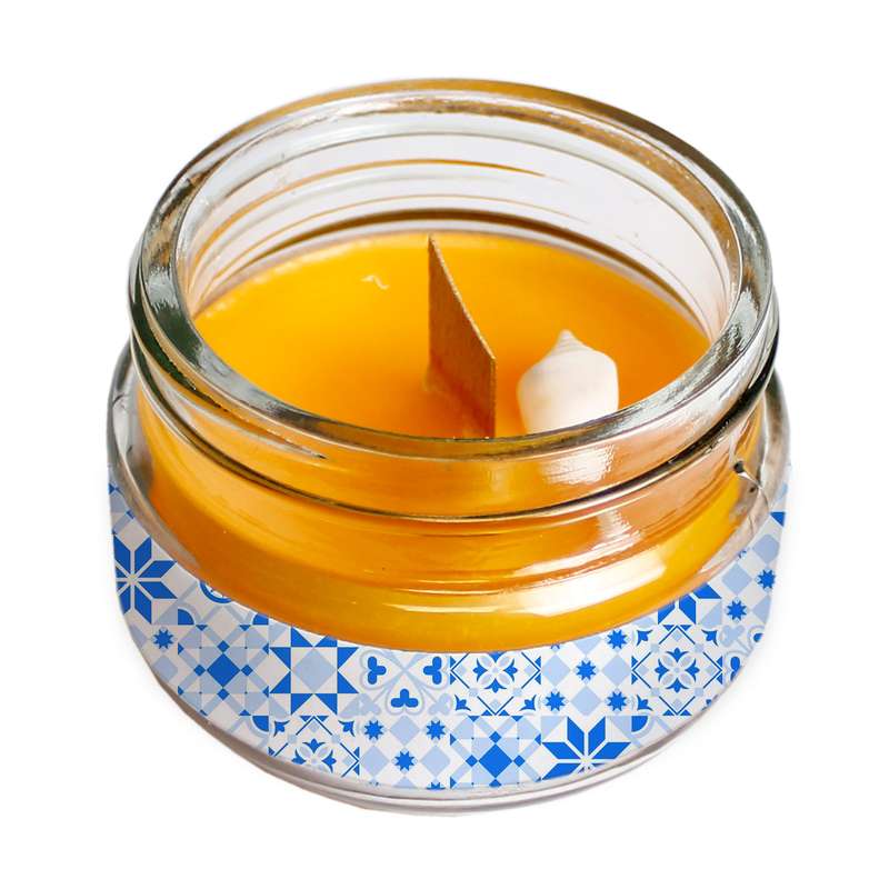 شمع لیوانی طرح سنتی مدل C373
