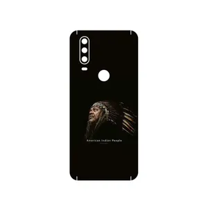 MAHOOT Portrait of an Indian Man Cover Sticker for Motorola One Action