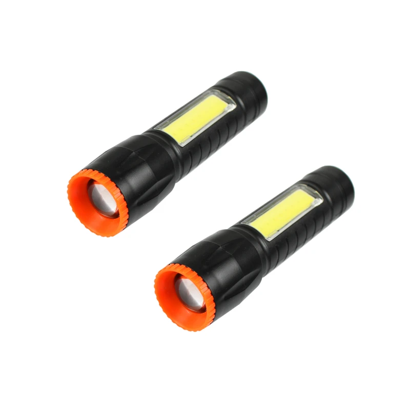 چراغ قوه دستی اوکسو کد OK-511 با نور مهتابی مجموعه 2 عددی