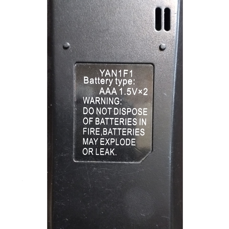 ریموت کنترل گری مدل  YAN1F1 مناسب برای کولر گازی GREE