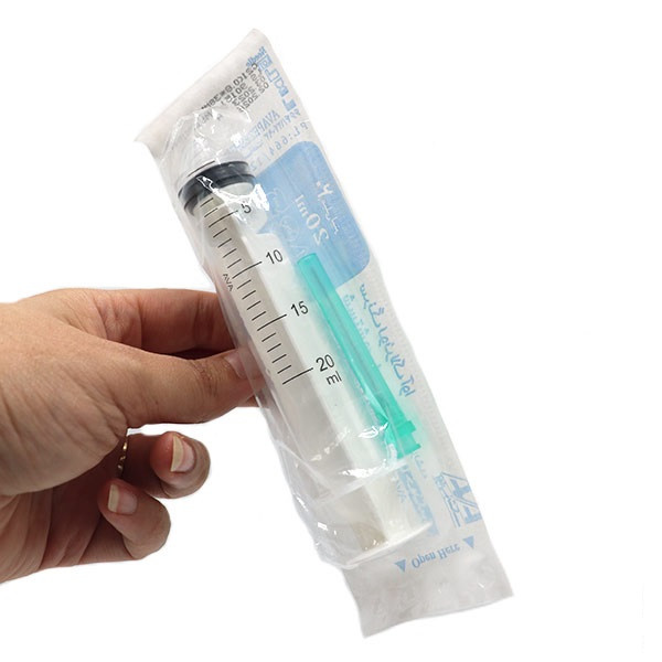 سرنگ 20 سی سی ویمد مدل لوئرلاک بسته 10 عددی