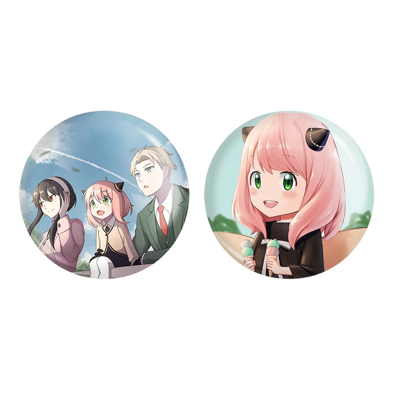 پیکسل خندالو مدل آنیا و خانواده فورجر انیمه اسپای ایکس فمیلی کد 1559215586 مجموعه 2 عددی