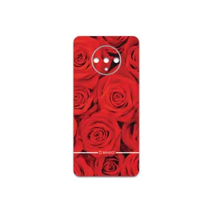 MAHOOT Red-Flower Cover Sticker for OnePlus 7T