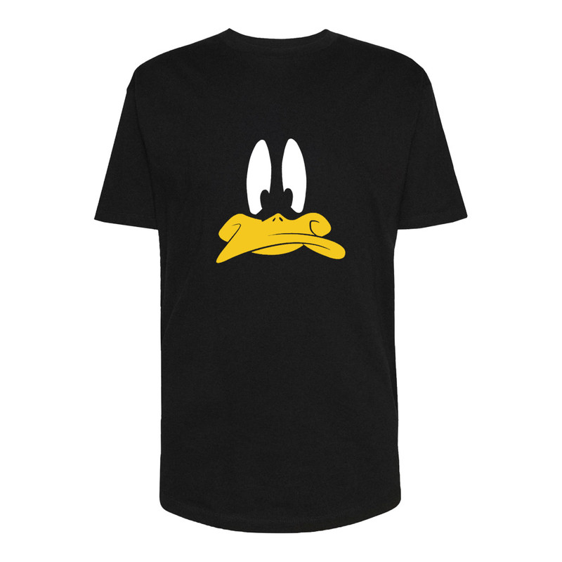 تی شرت لانگ زنانه مدل Duck کد Sh015 رنگ مشکی